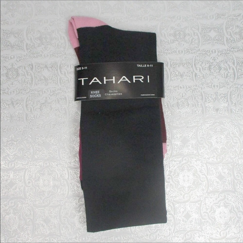 TAHARI Knee Socks NWT Size 9-11 - Picture 2 of 8